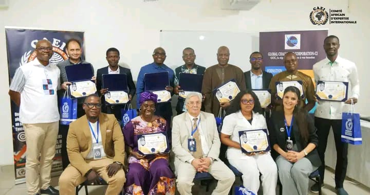 Remise de certificats